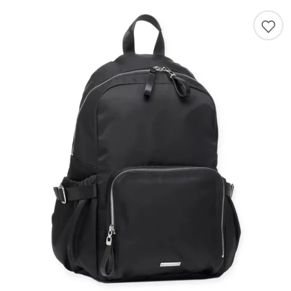 Storksak Hero black backpack Storksak Hero Quilt Backpack | babaloo main image 4